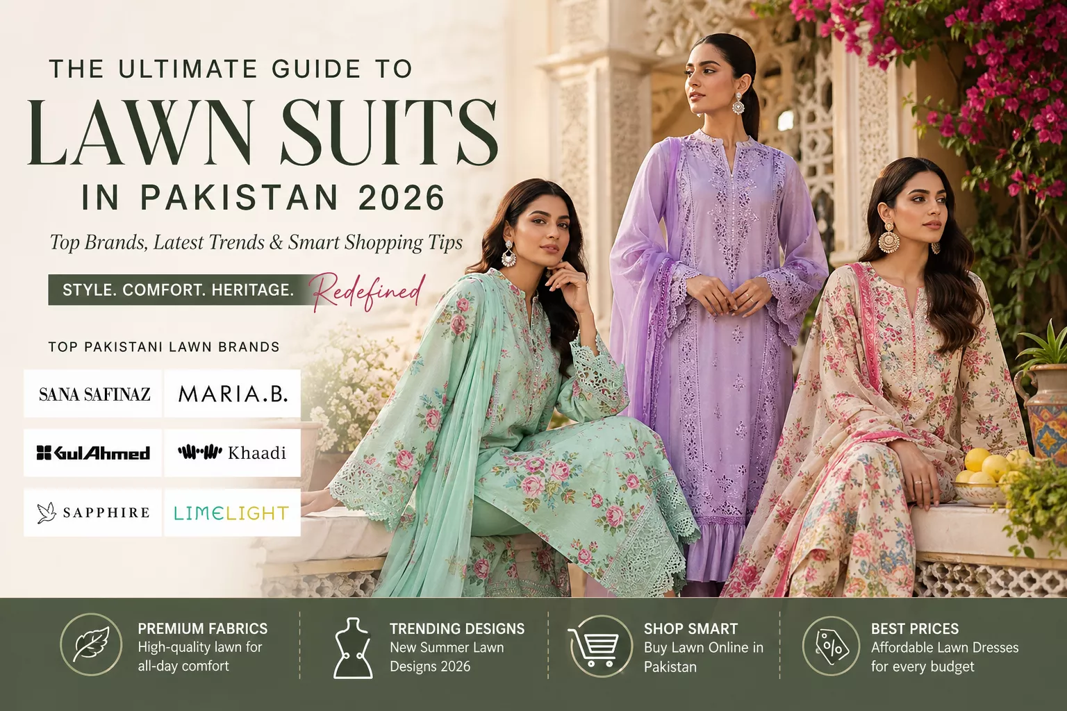 Top Lawn Brands in Pakistan and Best Suits 2026
