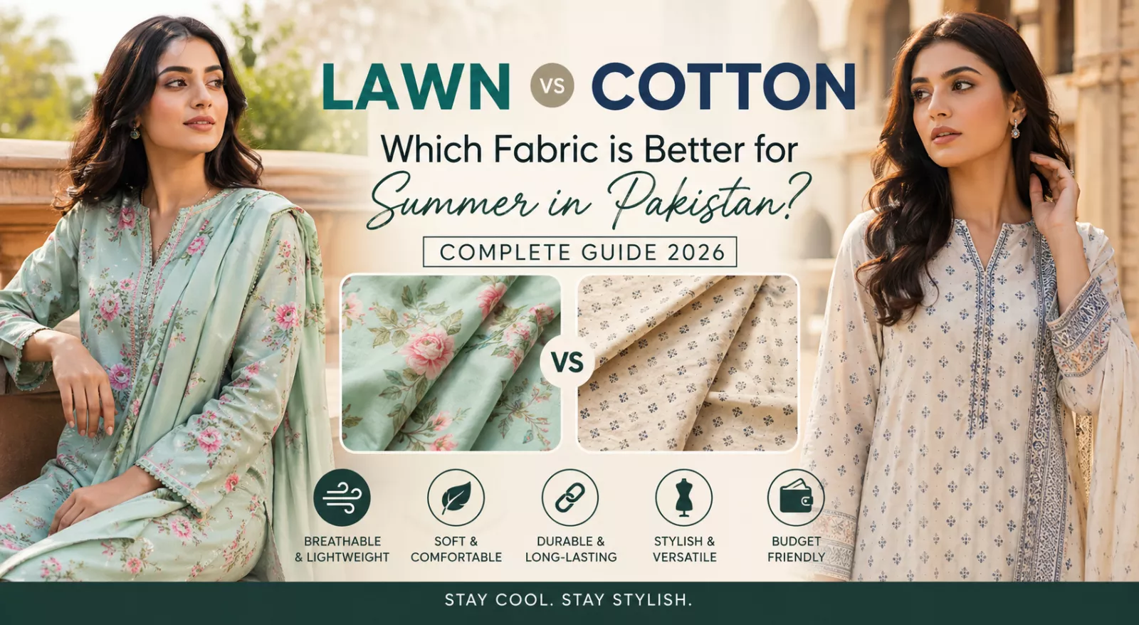 Lawn vs Cotton 2026 Choosing the Best Summer Fabric