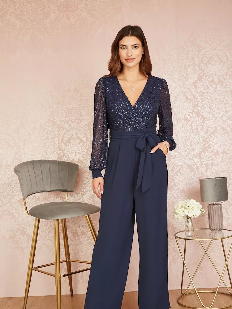 Elegant Evening Silhouettes Jumpsuit 2026