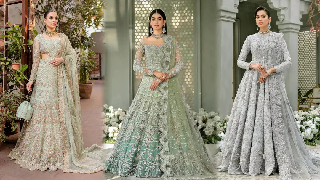 Modern Pakistani wedding couture fashion