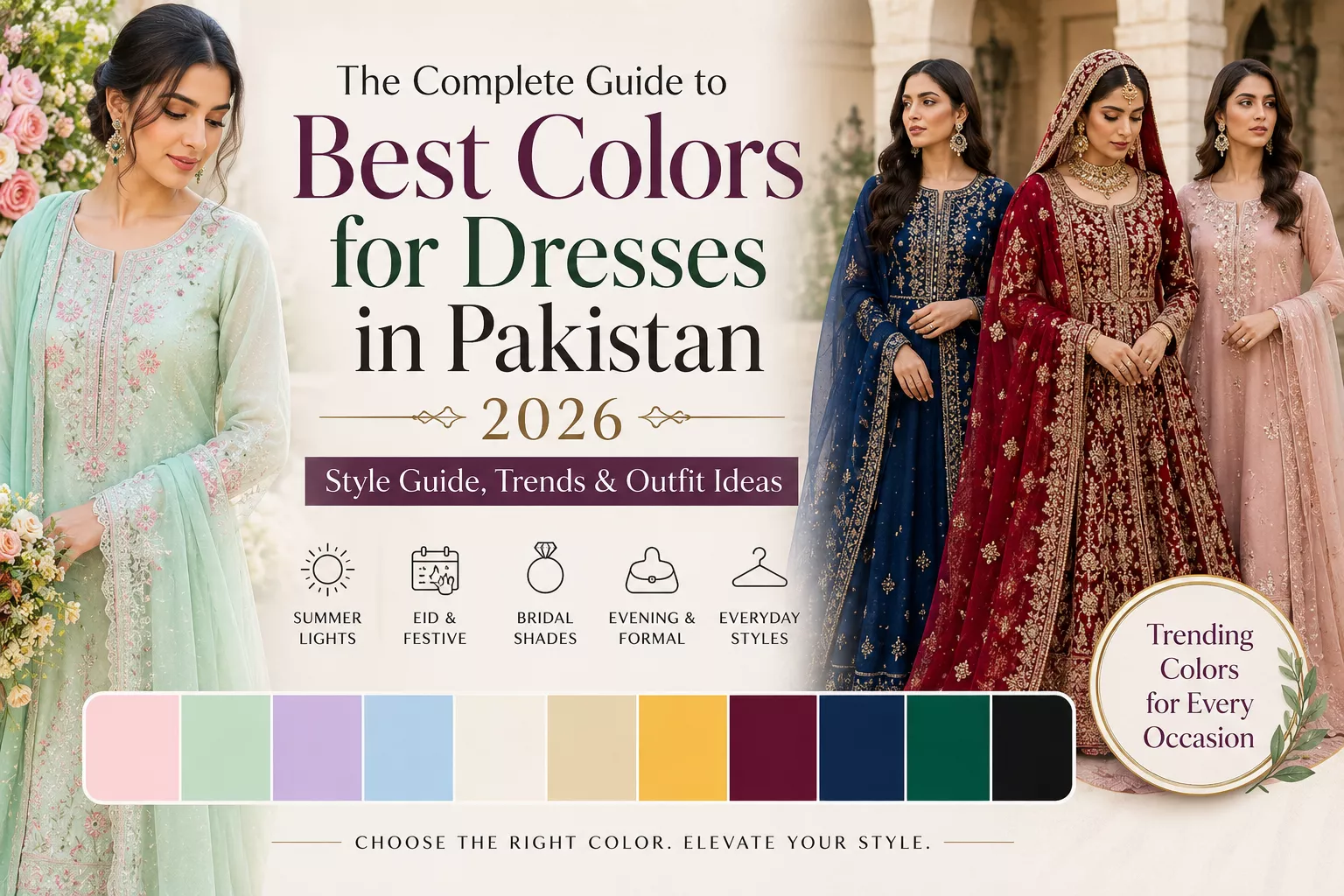 Best Dress Colors in Pakistan 2026 Style Guide