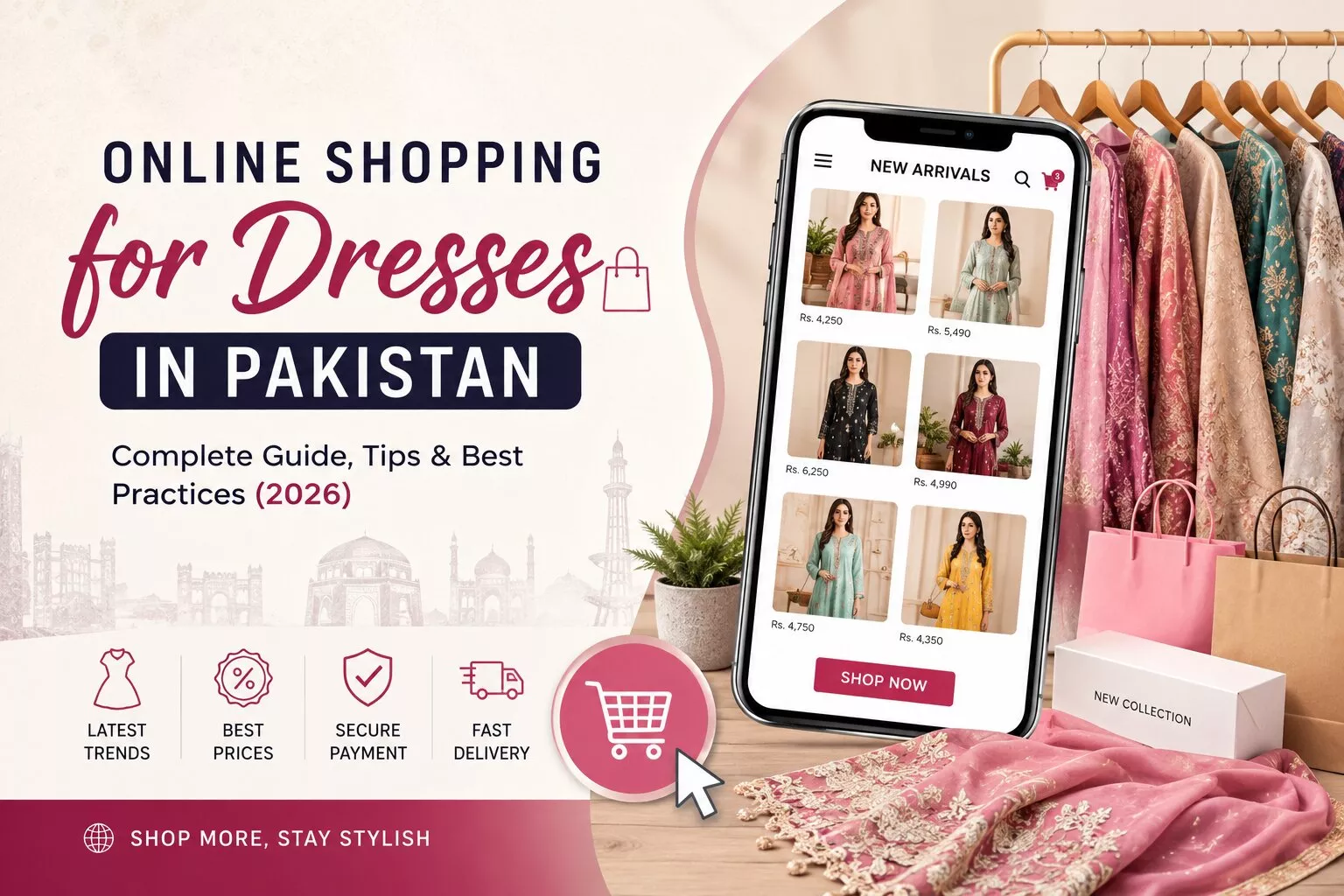 The Complete Guide to Online Shopping for Dresses in Pakistan 2026 Edition