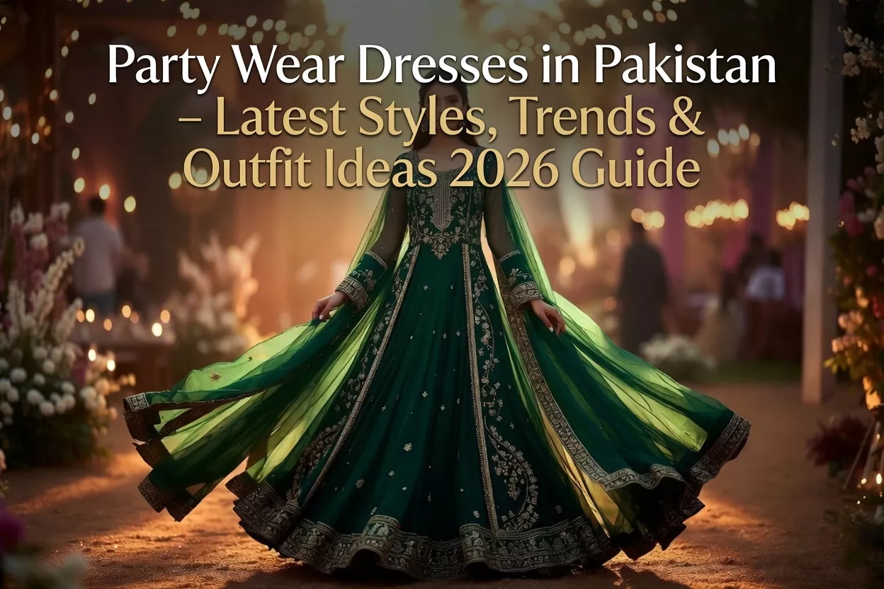 Party Wear Dresses in Pakistan – Latest Styles, Trends & Outfit Ideas 2026 Guide