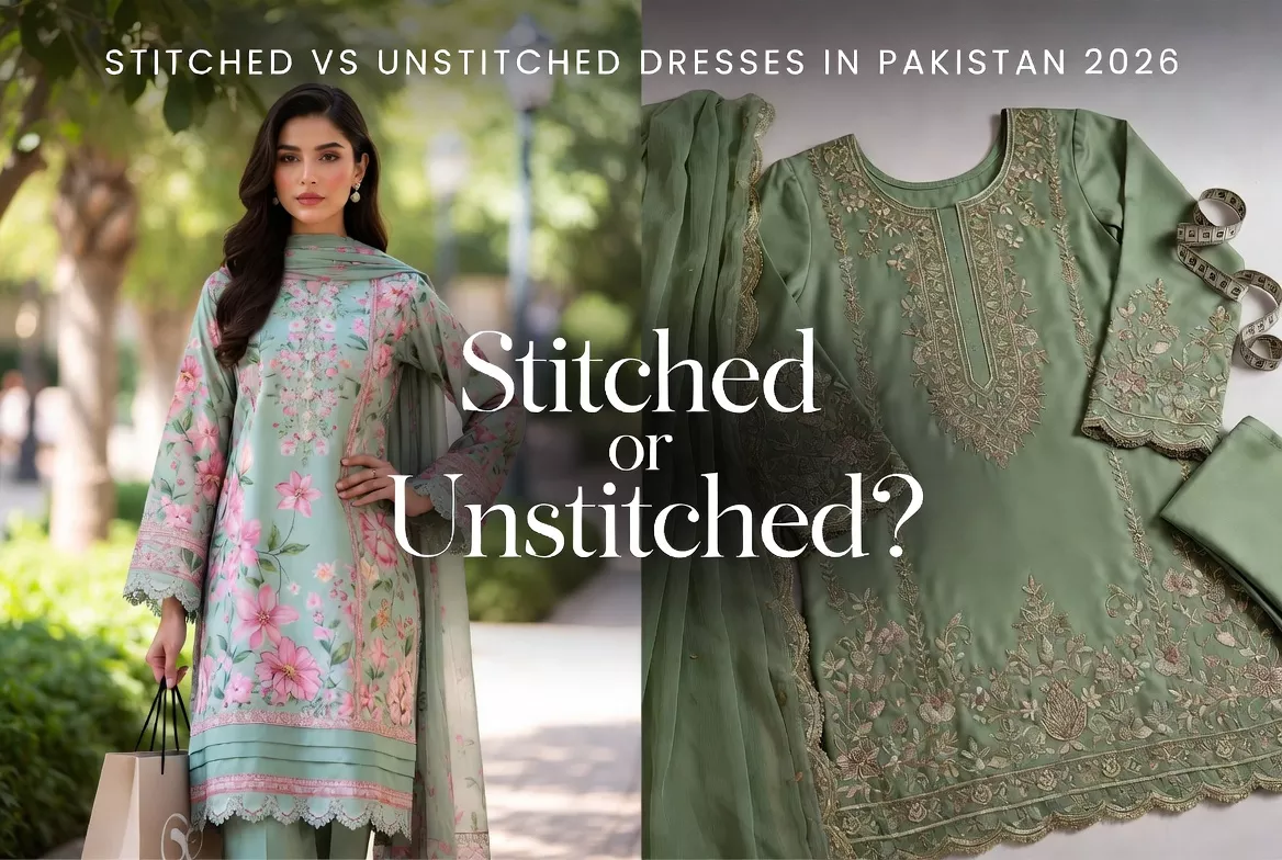 Stitched vs Unstitched Dresses: The Complete 2026 Buying Guide for Women in Pakistan
