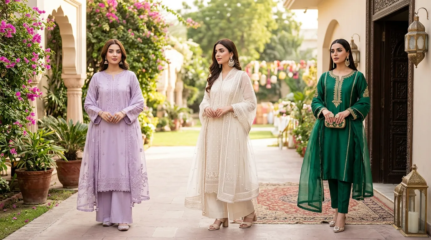 Pakistani Eid Outfit Ideas 2027: Festive Fashion Trends, Style Guide & Forecast