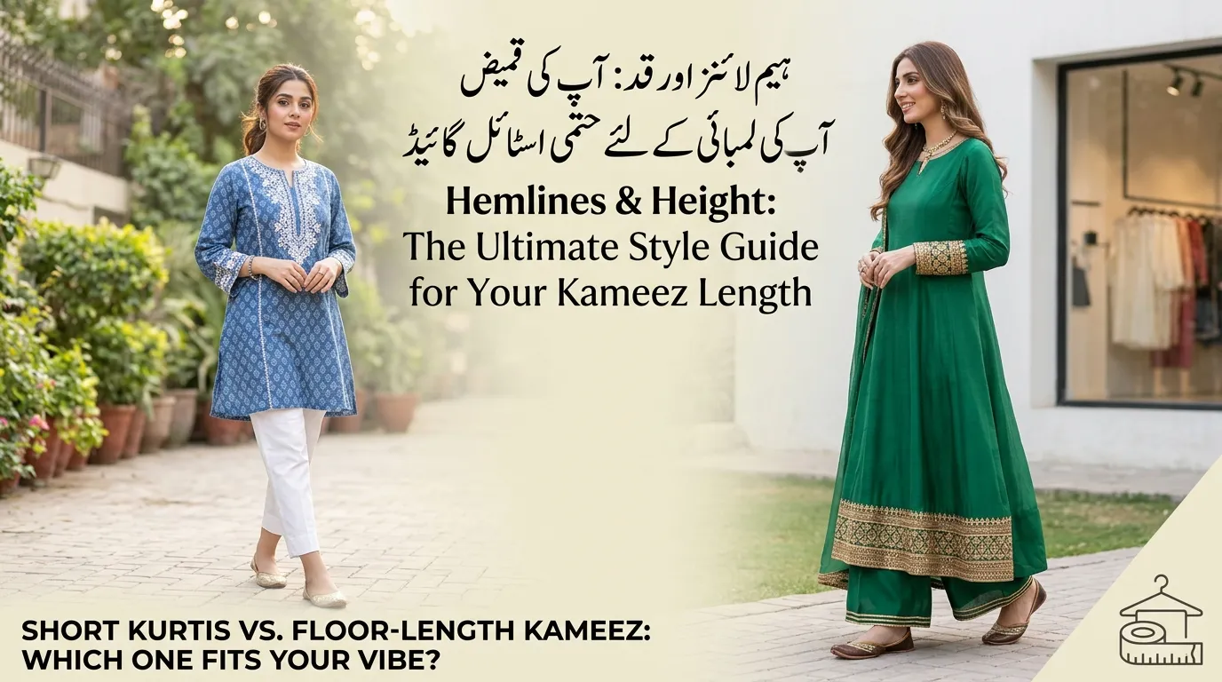 Short Kurtis vs. Floor-Length Kameez: Which Hemline Wins Your Height?