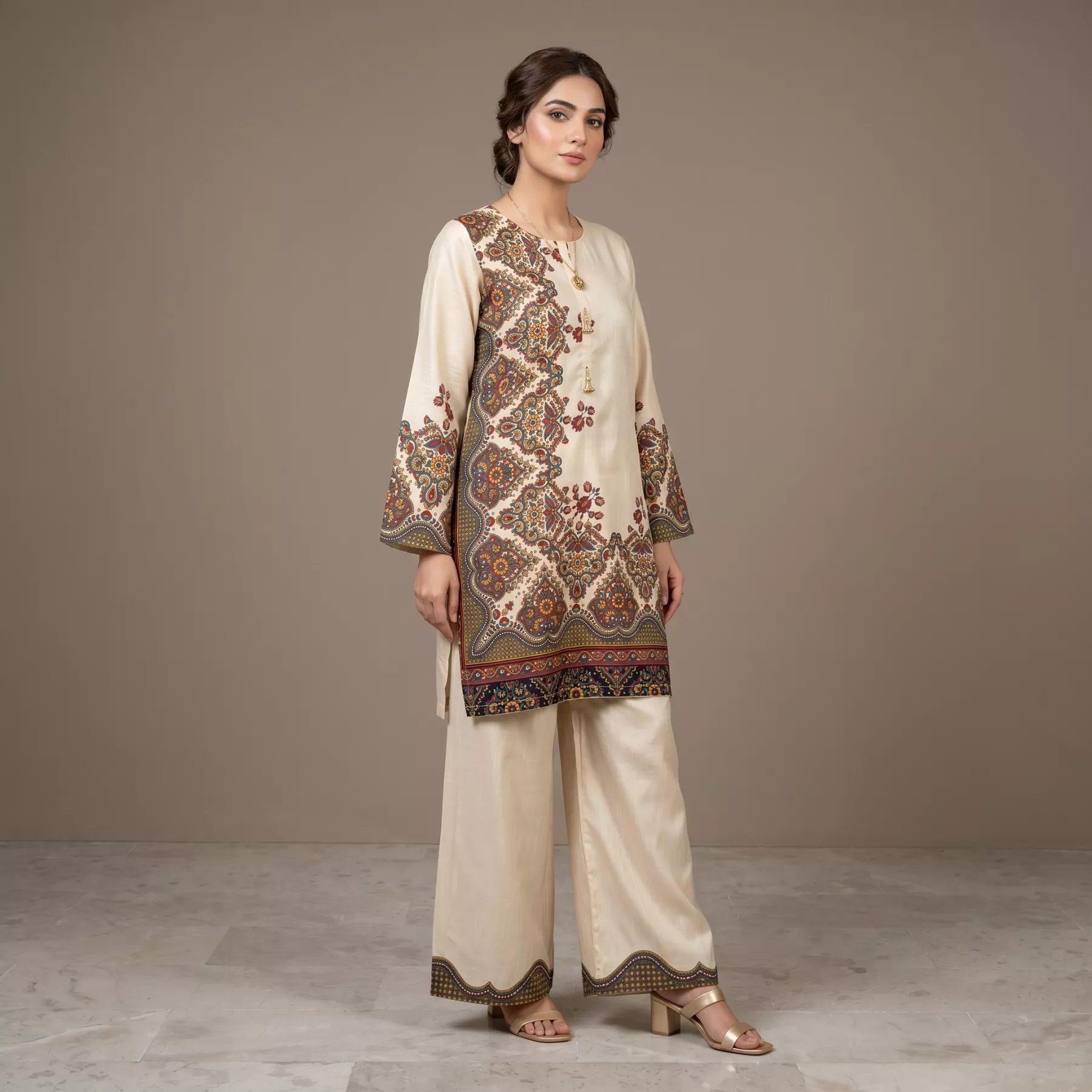 2 piece Lawn Printed Suit