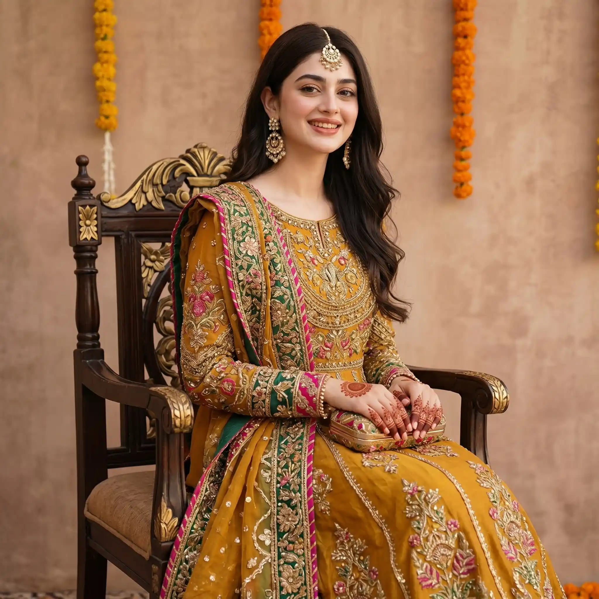 Mehndi Dresses